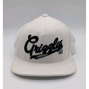 Diamond Co Grizzly GRIPTAPE Men Baseball Cap Corduroy White
